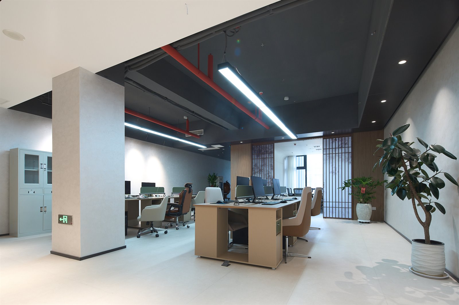 SDX office workspace in Jinan, Shandong
